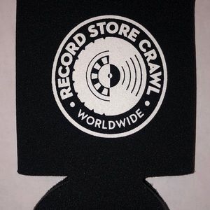 Record Store Crawl Beer Koozie